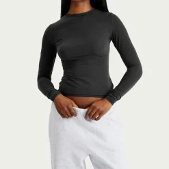 SKIMS Fits Everybody Long Sleeve T-Shirt
