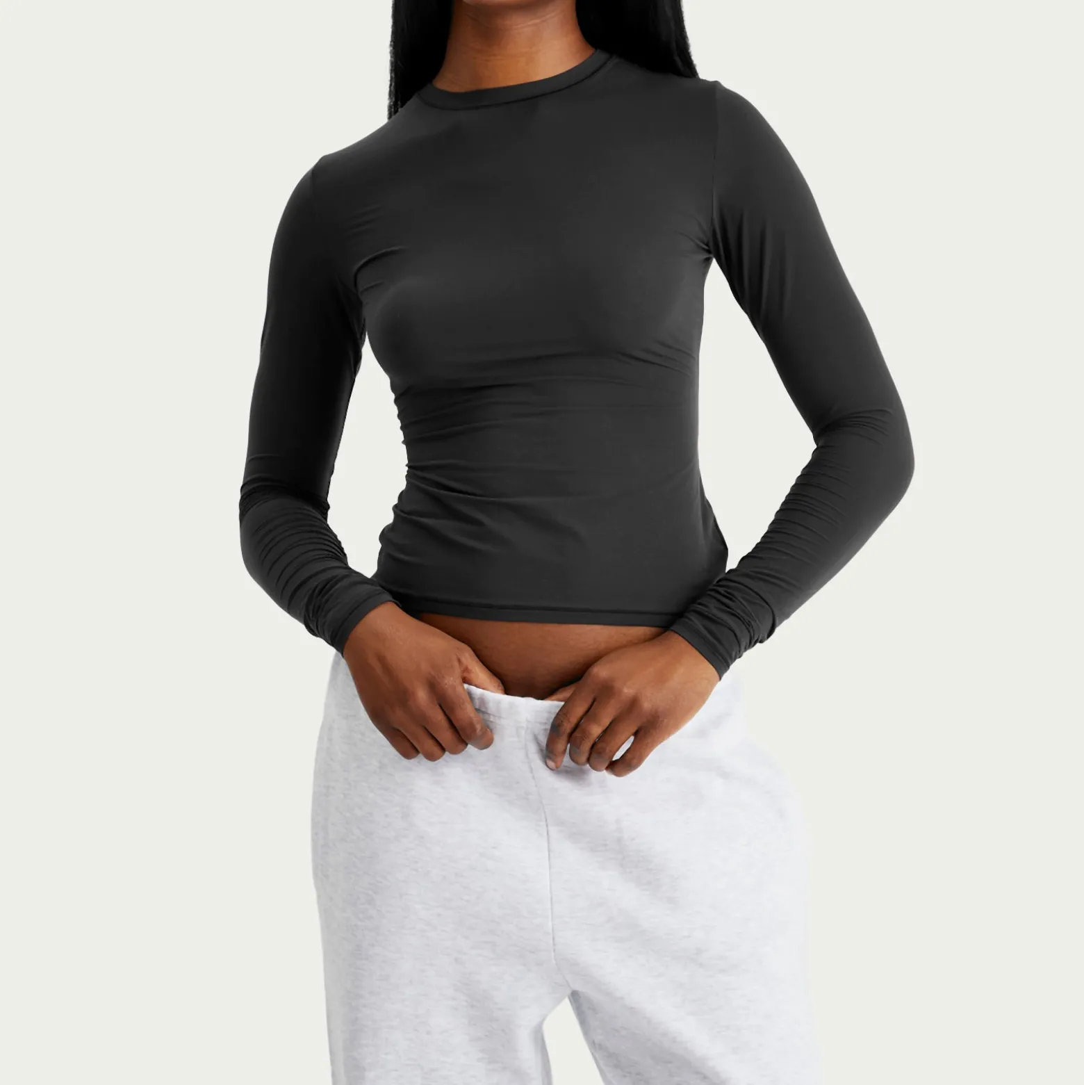 SKIMS Fits Everybody Long Sleeve T-Shirt