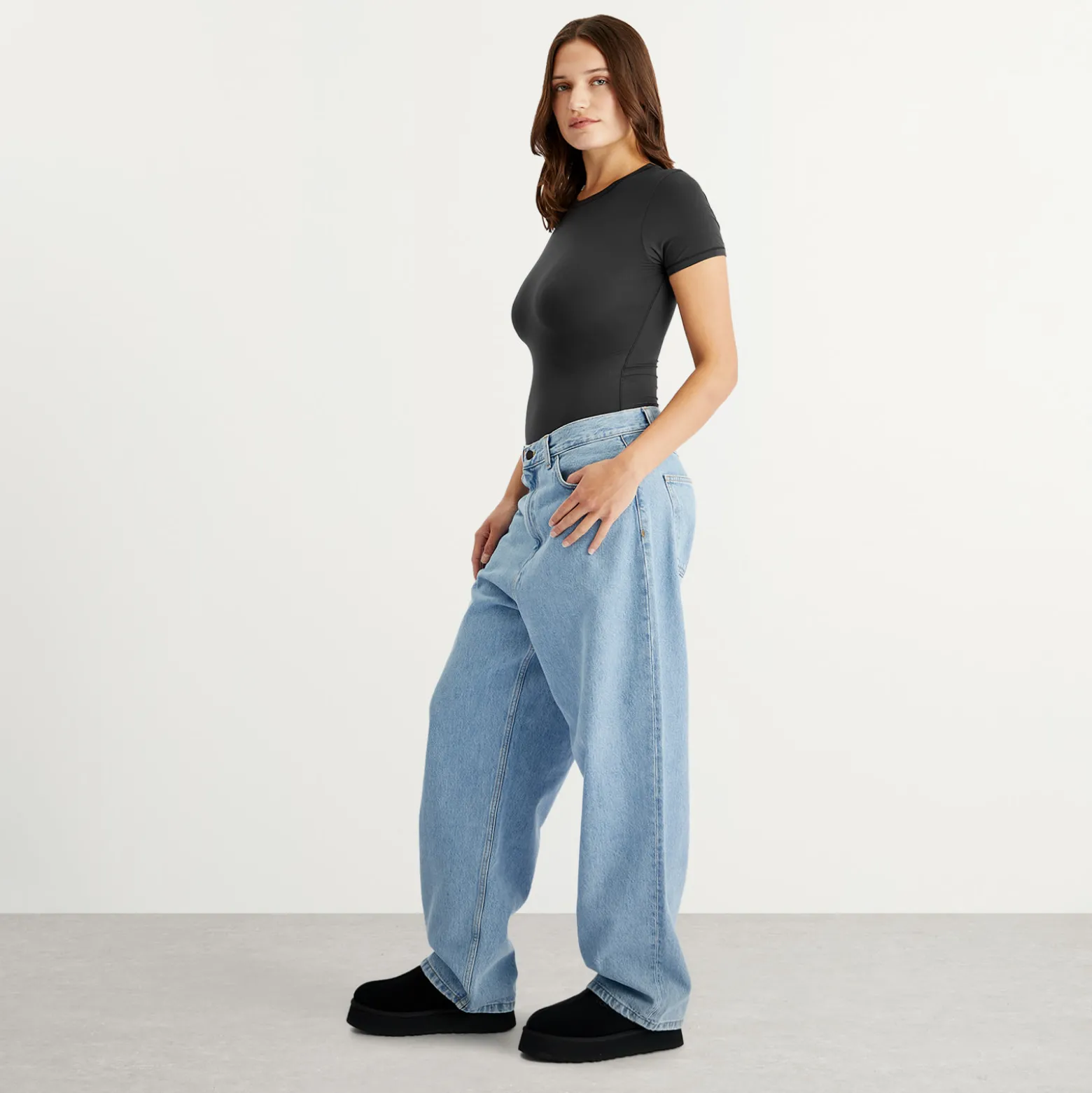 SKIMS Fits Everybody T-Shirt Bodysuit