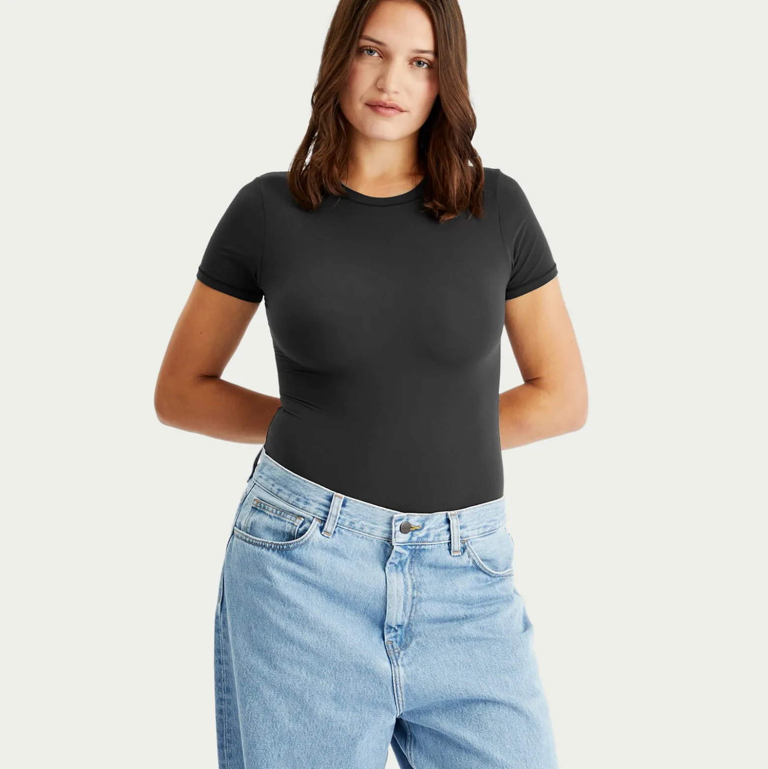 SKIMS Fits Everybody T-Shirt Bodysuit