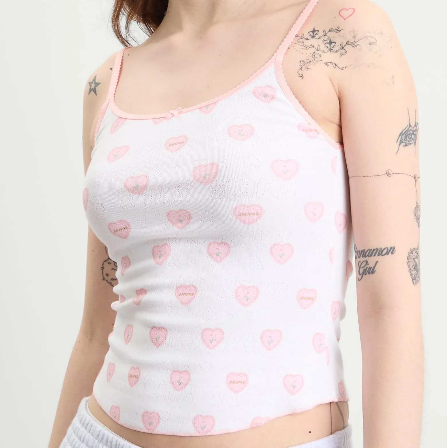 SKIMS Pointelle Tank