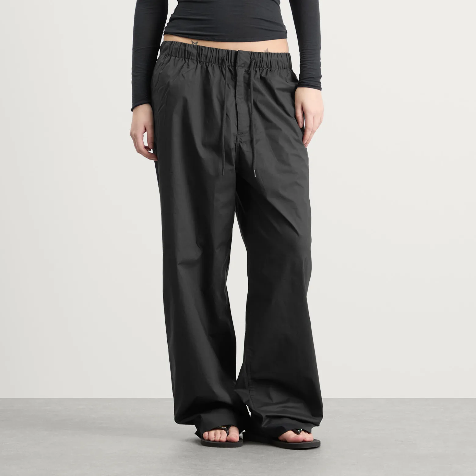 SKIMS Sateen Oversized Cargo Pants