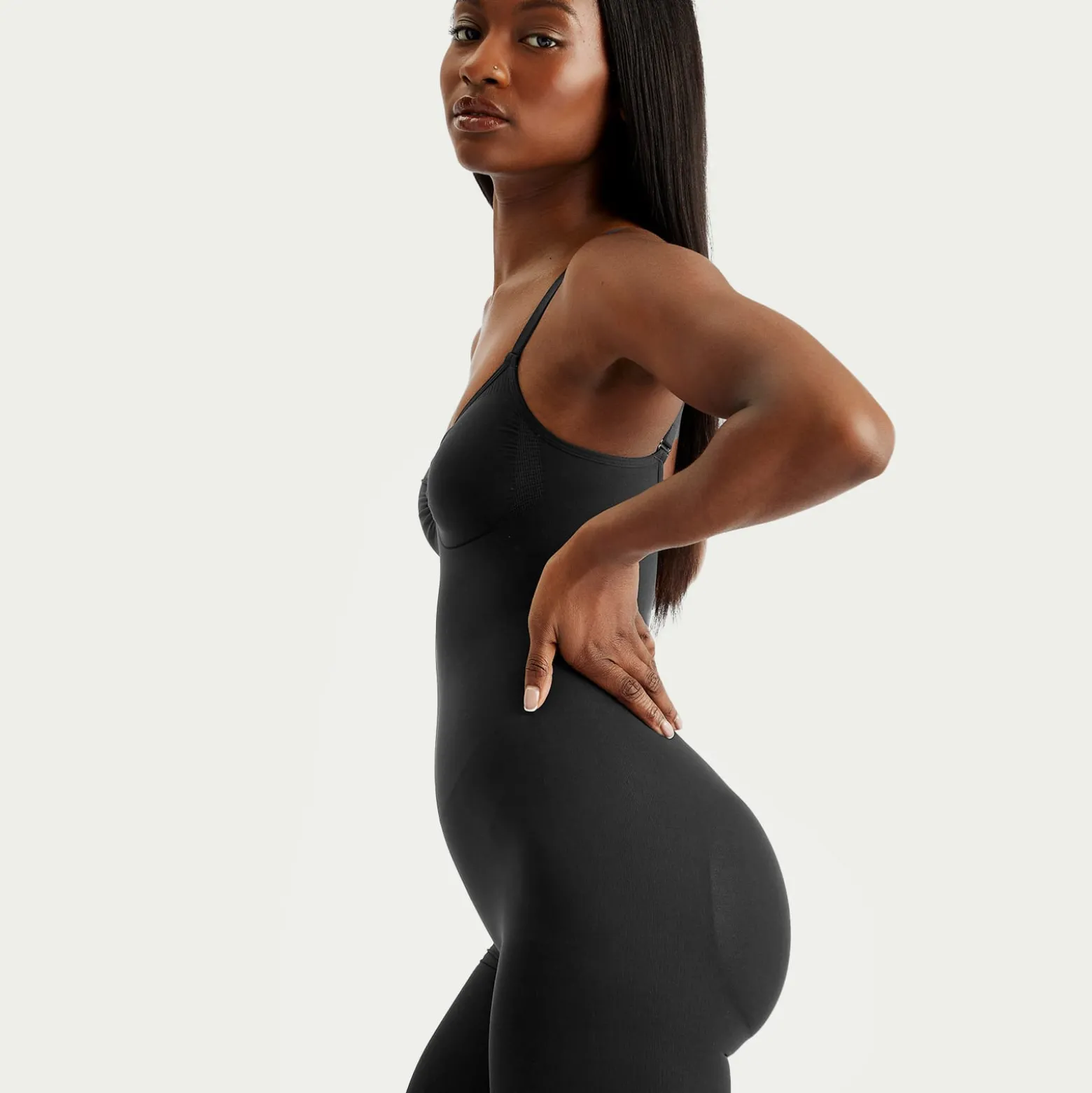 SKIMS Seamless Sculpt Bodysuit Mid-Thigh