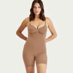 SKIMS Seamless Sculpt Bodysuit Mid-Thigh