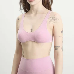 SKIMS Seamless Sheer Wool Bralette