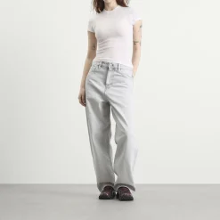 SKIMS Sheer Cotton Crewneck Standard T-Shirt