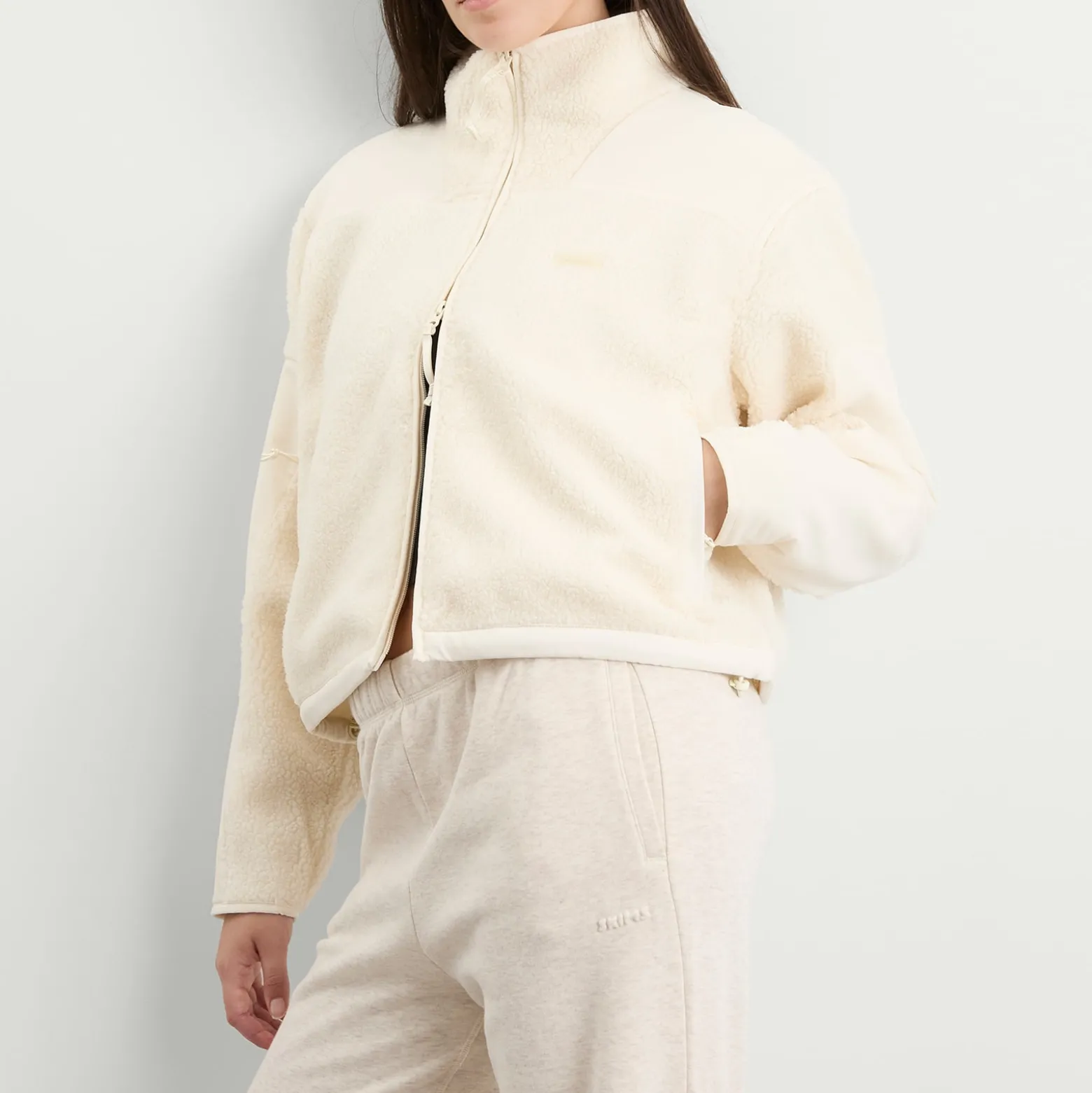 SKIMS Teddy Sherpa Zip Up