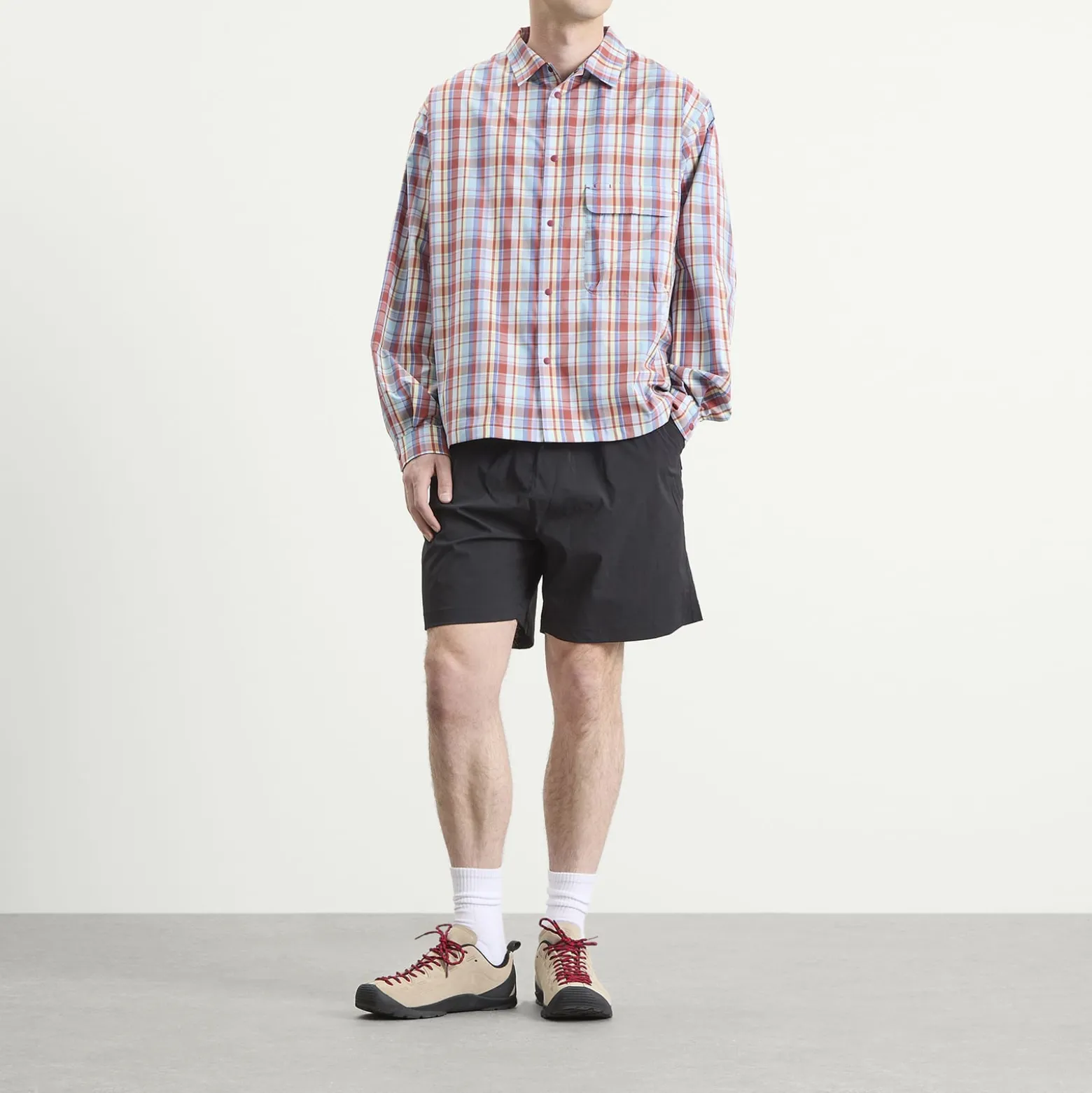 Snow Peak Fade Check Breezy Shirt