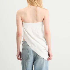 ST. Agni Cloud Asymm Drape Top