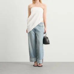 ST. Agni Cloud Asymm Drape Top