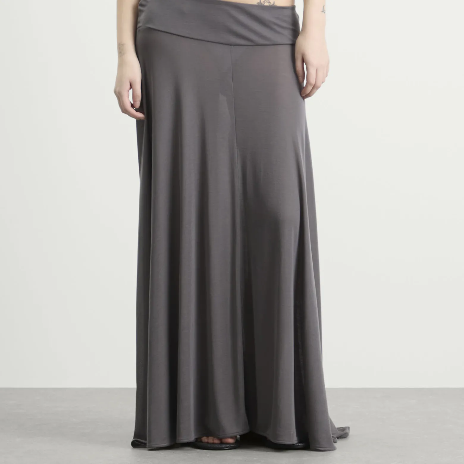 St. Agni Fluid Jersey Skirt