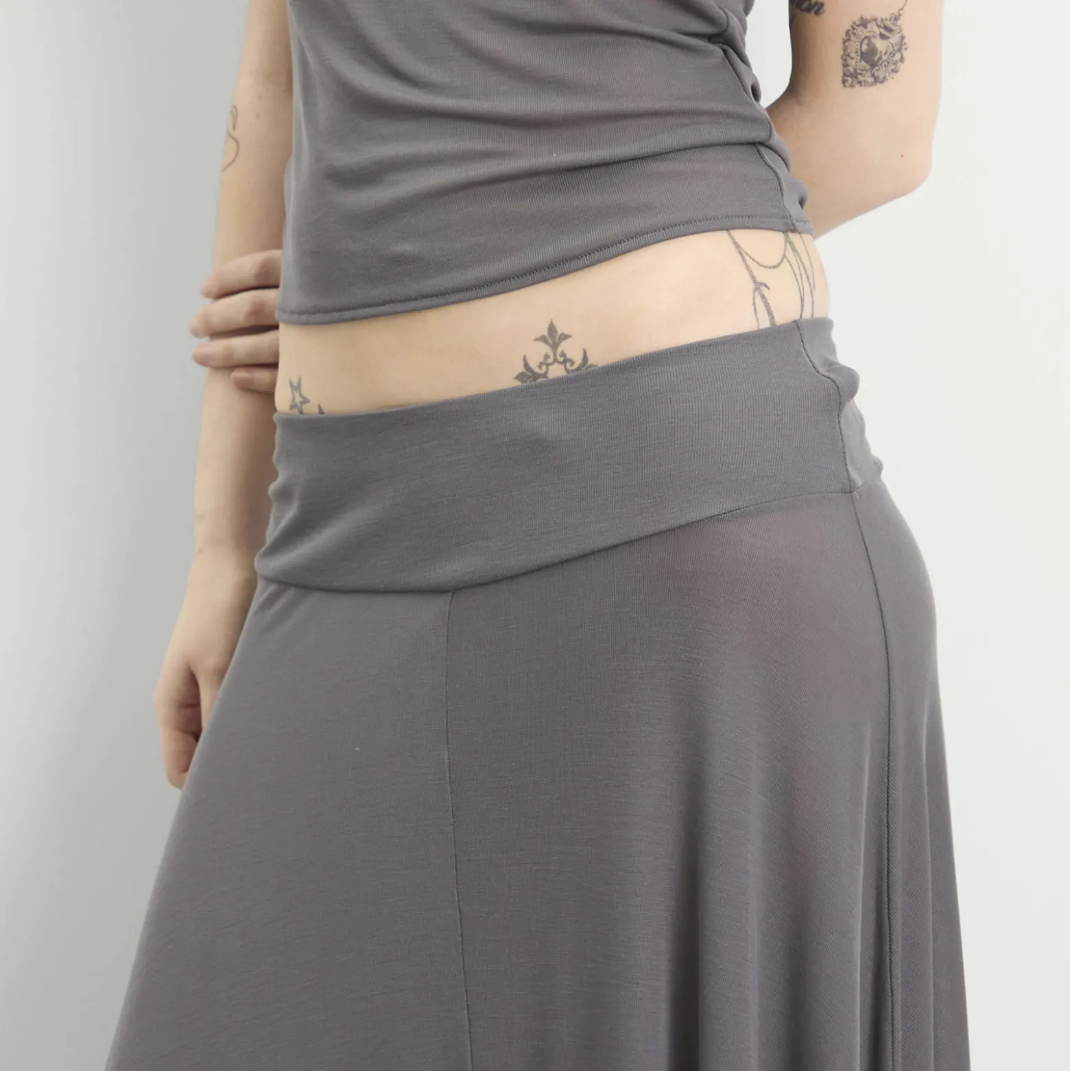 St. Agni Fluid Jersey Skirt