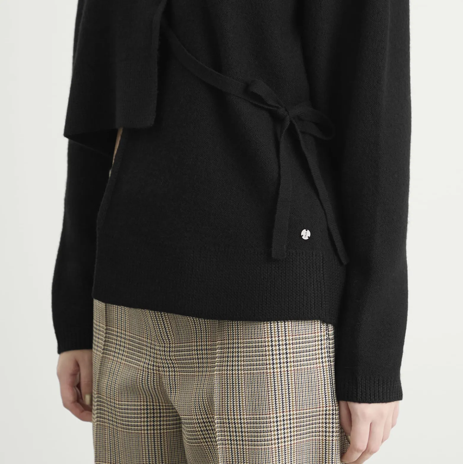 STEL Asymmetric Wrap Cardigan