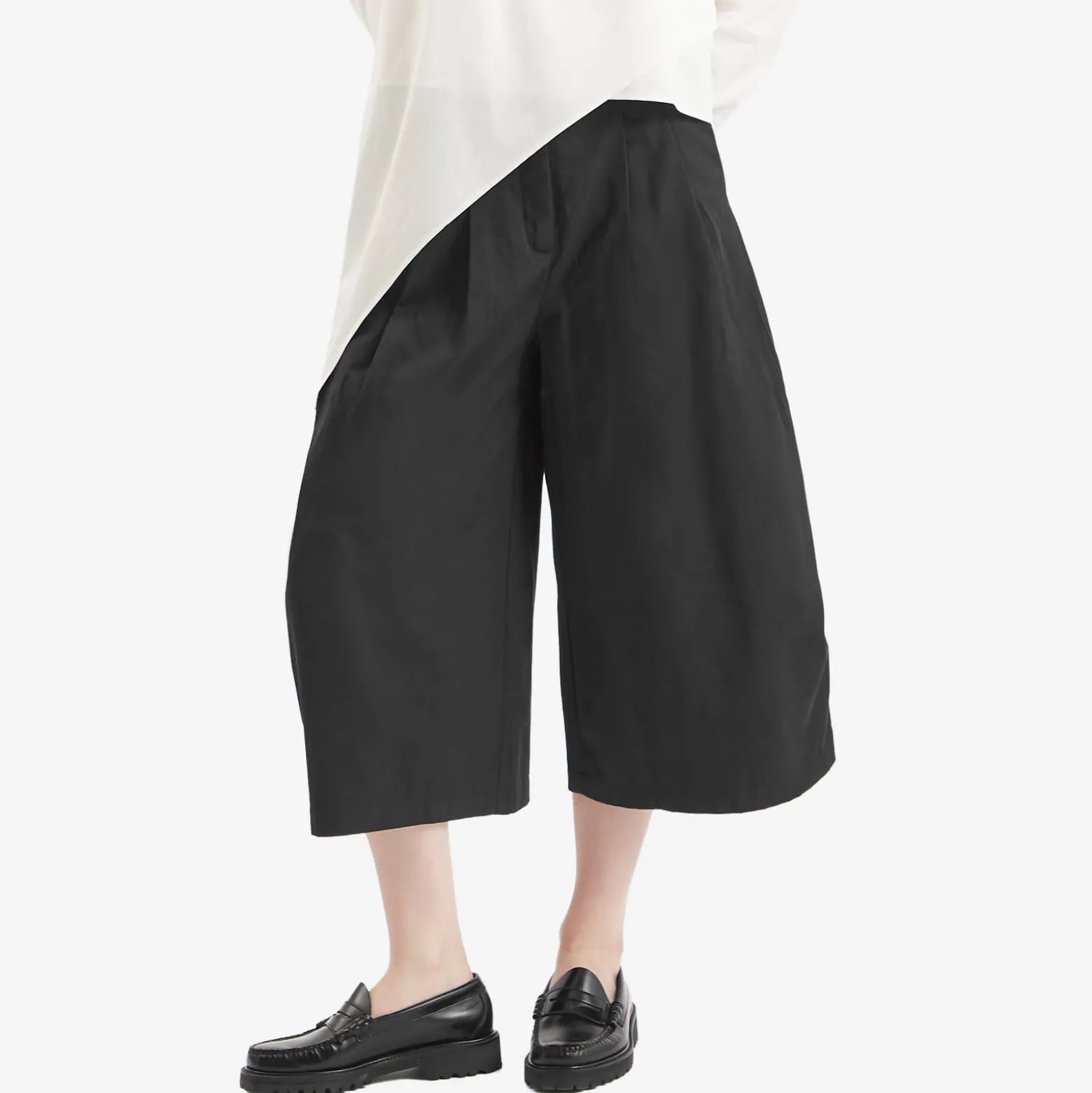STEL Pleated Wide Leg Culottes
