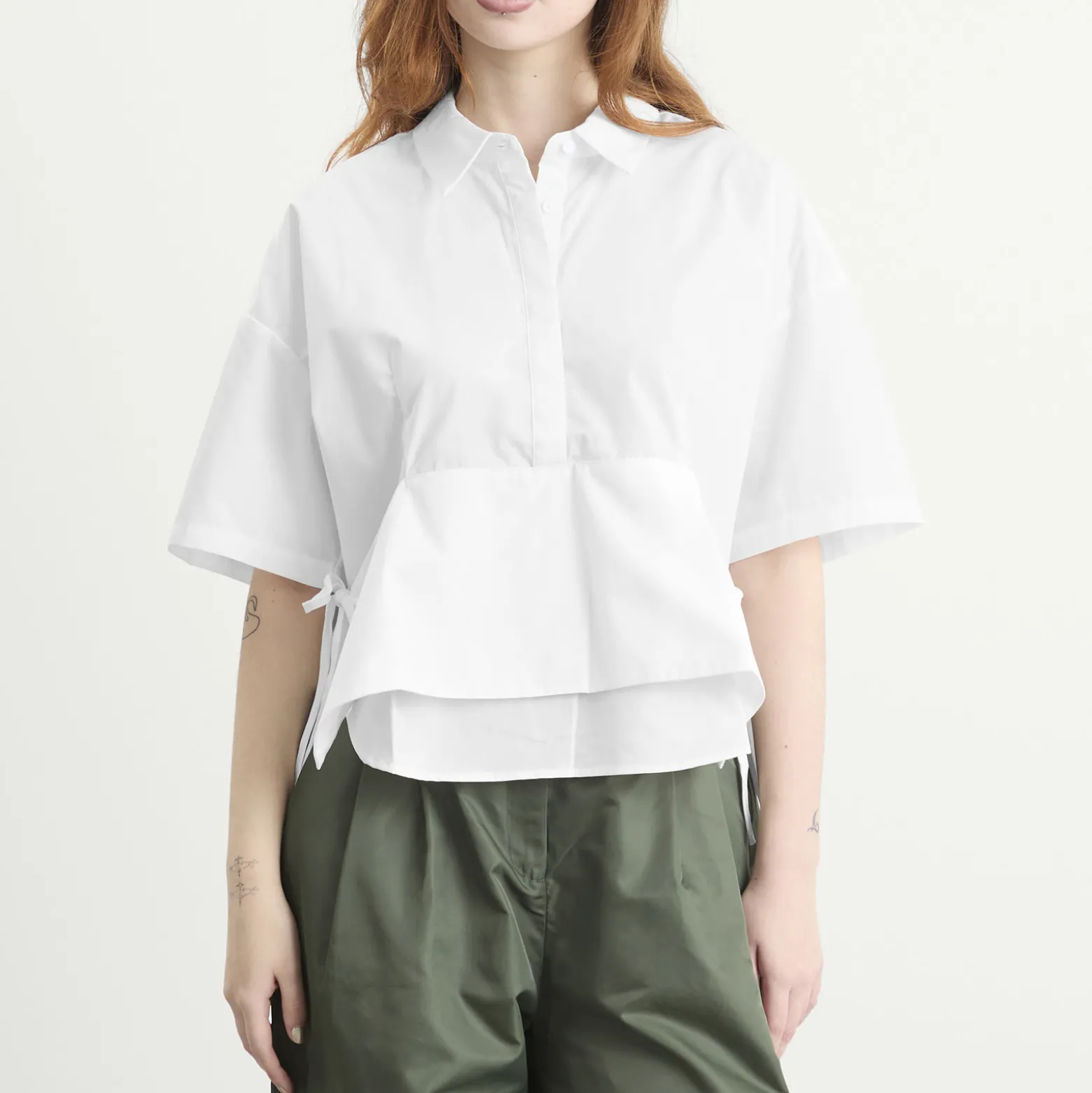STEL Side Tie Up Shirt