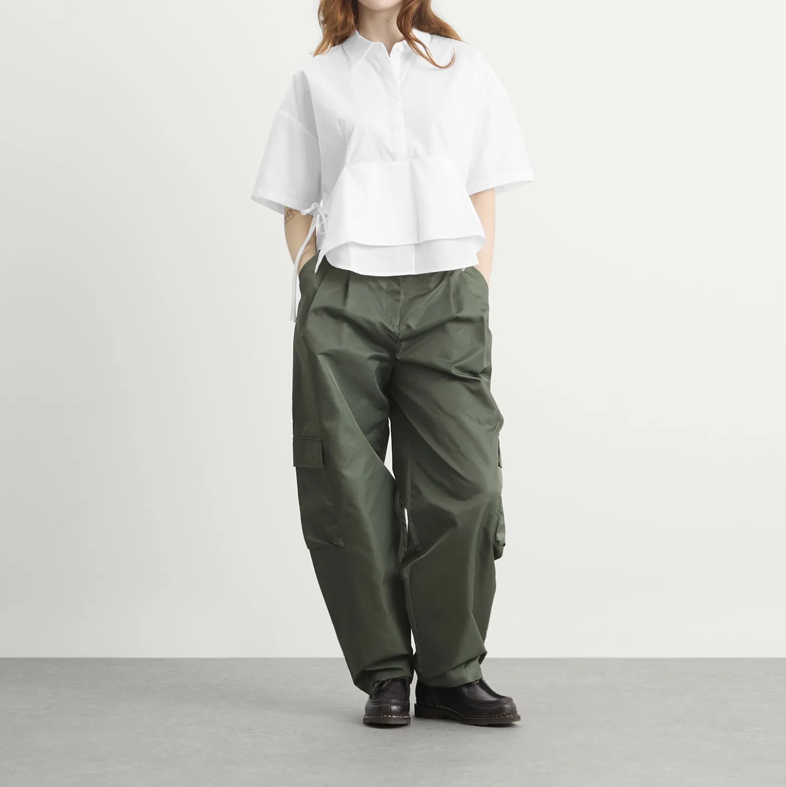 STEL Side Tie Up Shirt