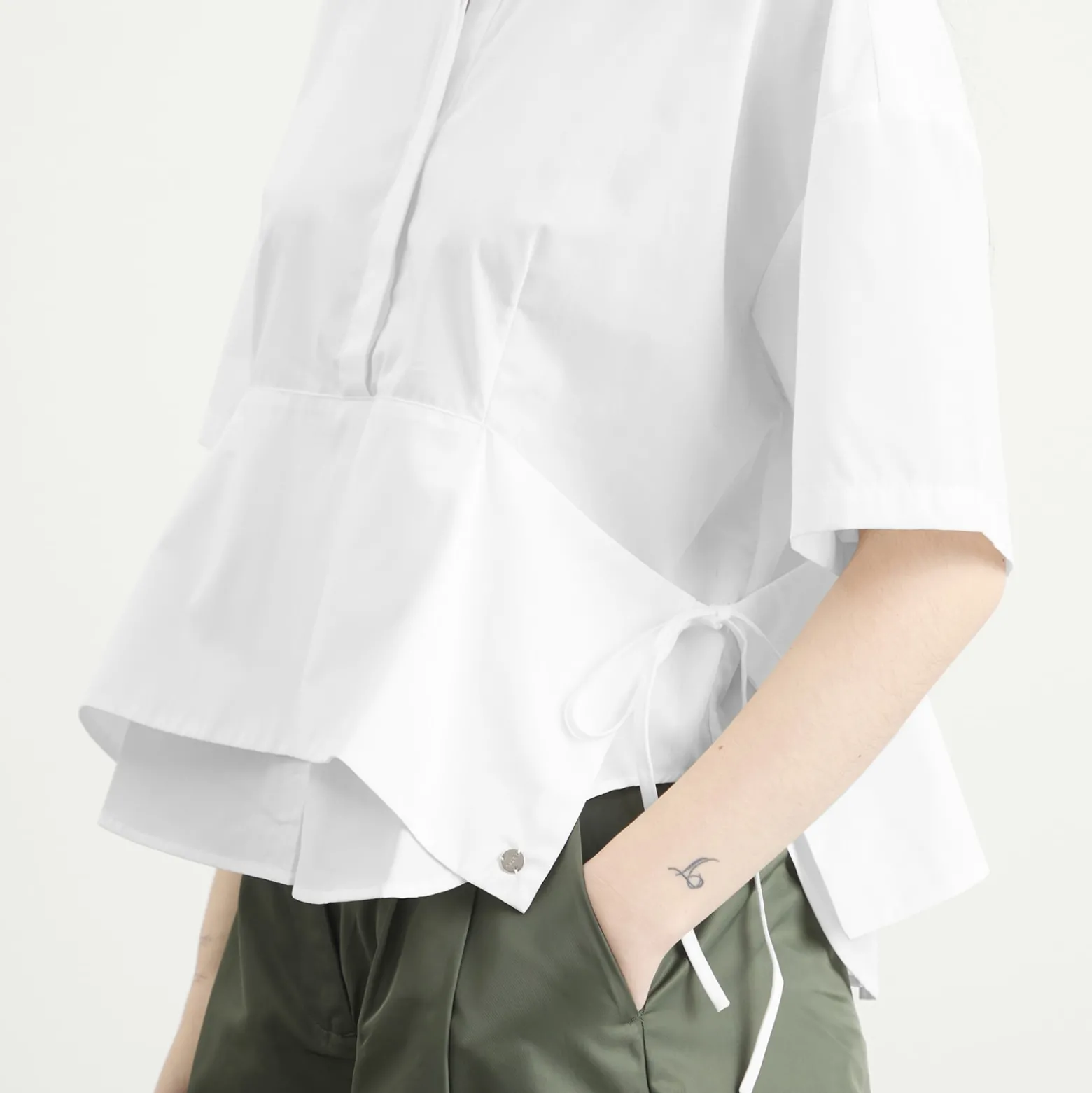 STEL Side Tie Up Shirt