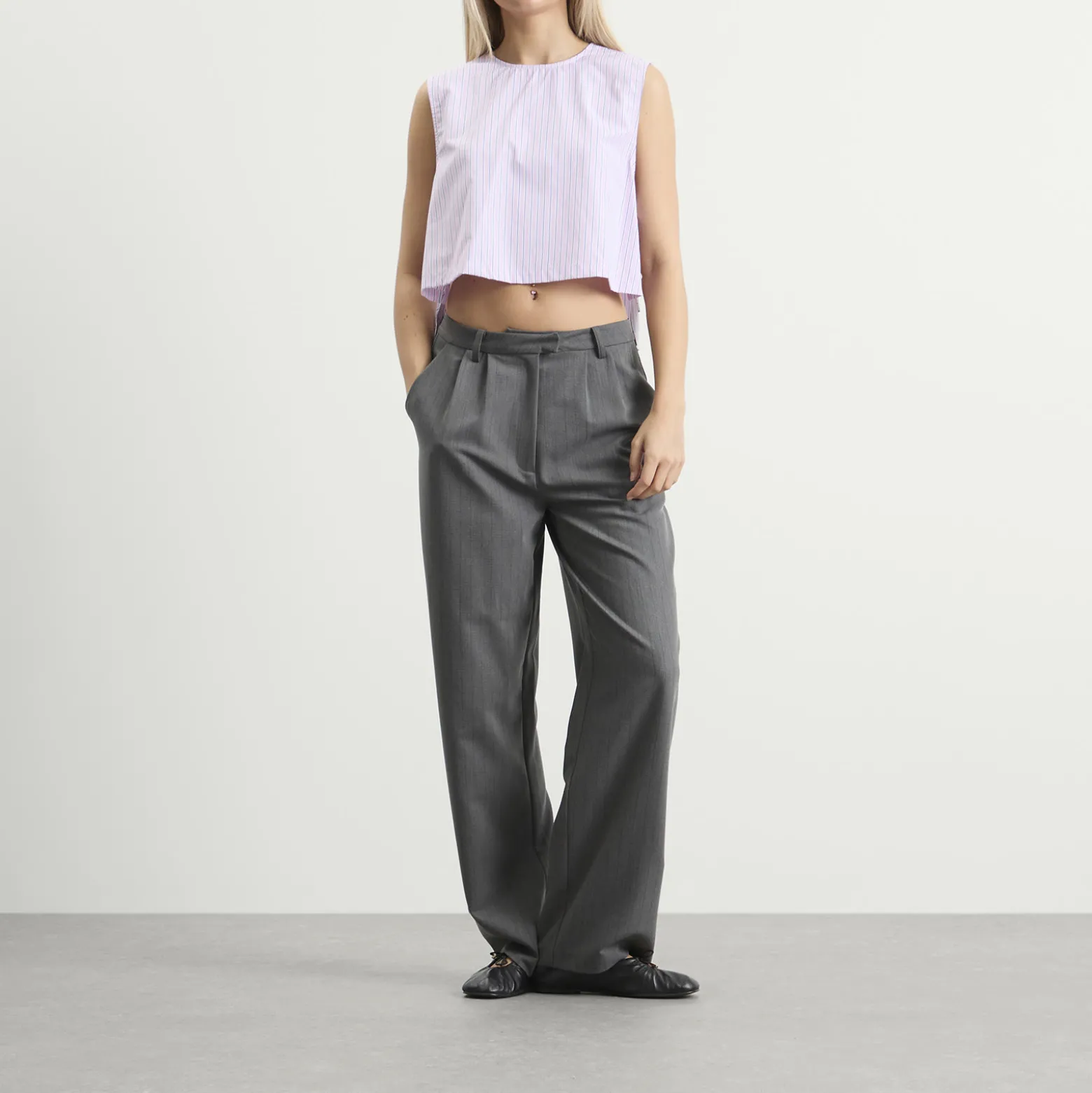 STEL Side tie vest top