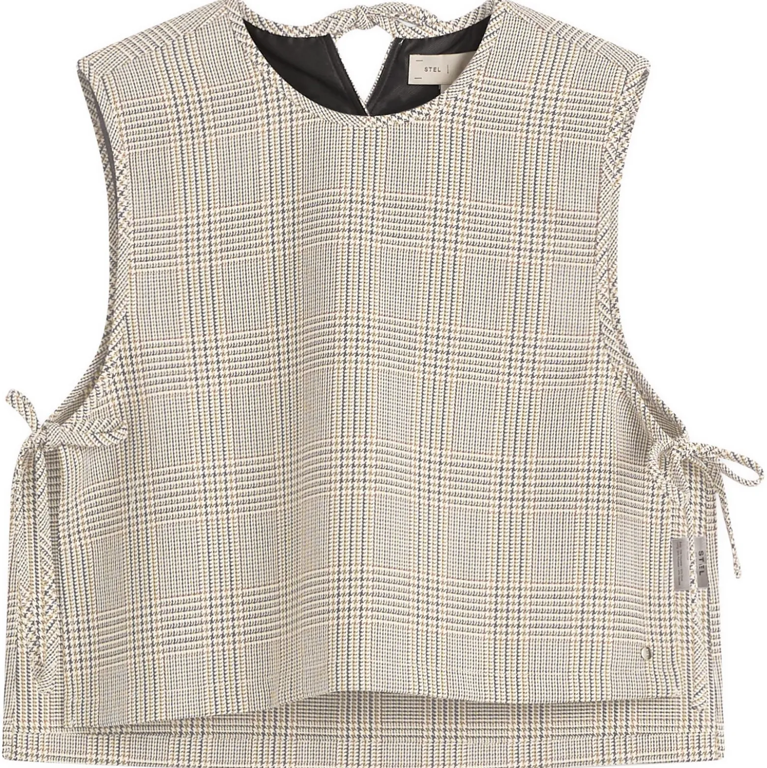 STEL Tie Side Check Tank Top