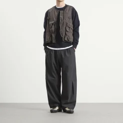 Stone Island Cotton Nylon Micro Ripstop Utility Vest