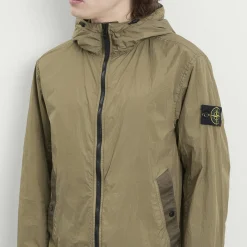 Stone Island Crinkle Reps Hooded Jacket