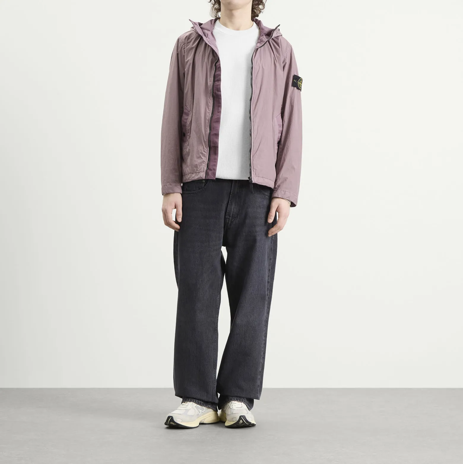 Stone Island Crinkle Reps Hooded Jacket
