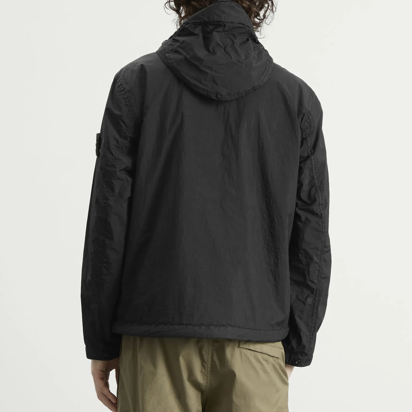 Stone Island Crinkle Reps Hooded Jacket