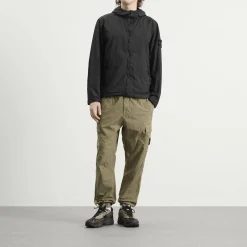 Stone Island Crinkle Reps Hooded Jacket