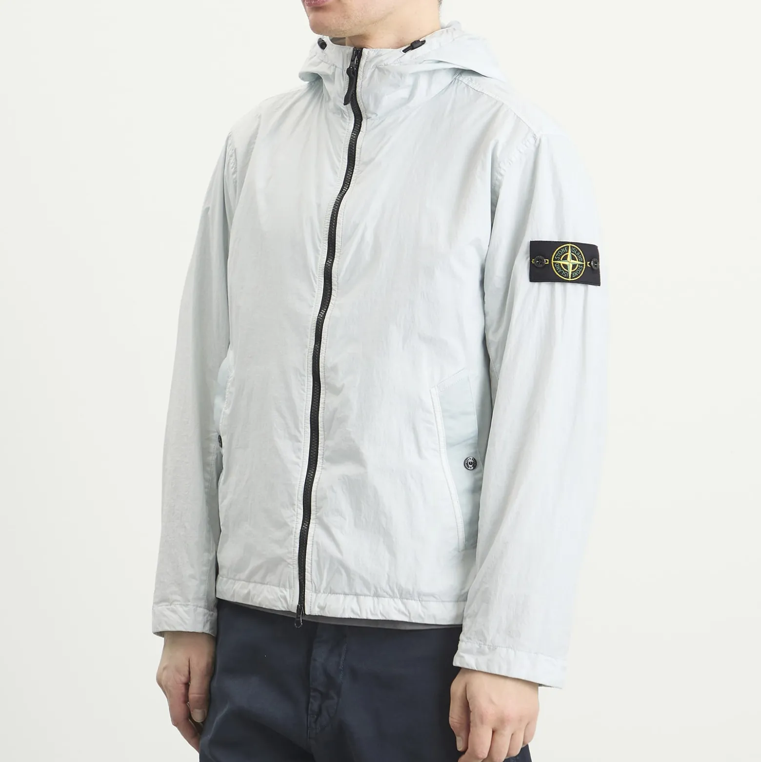 Stone Island Crinkle Reps Hooded Jacket