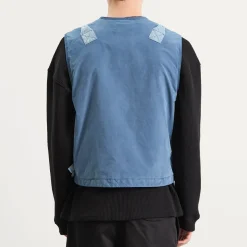 Stone Island David Light Indigo-TC Vest