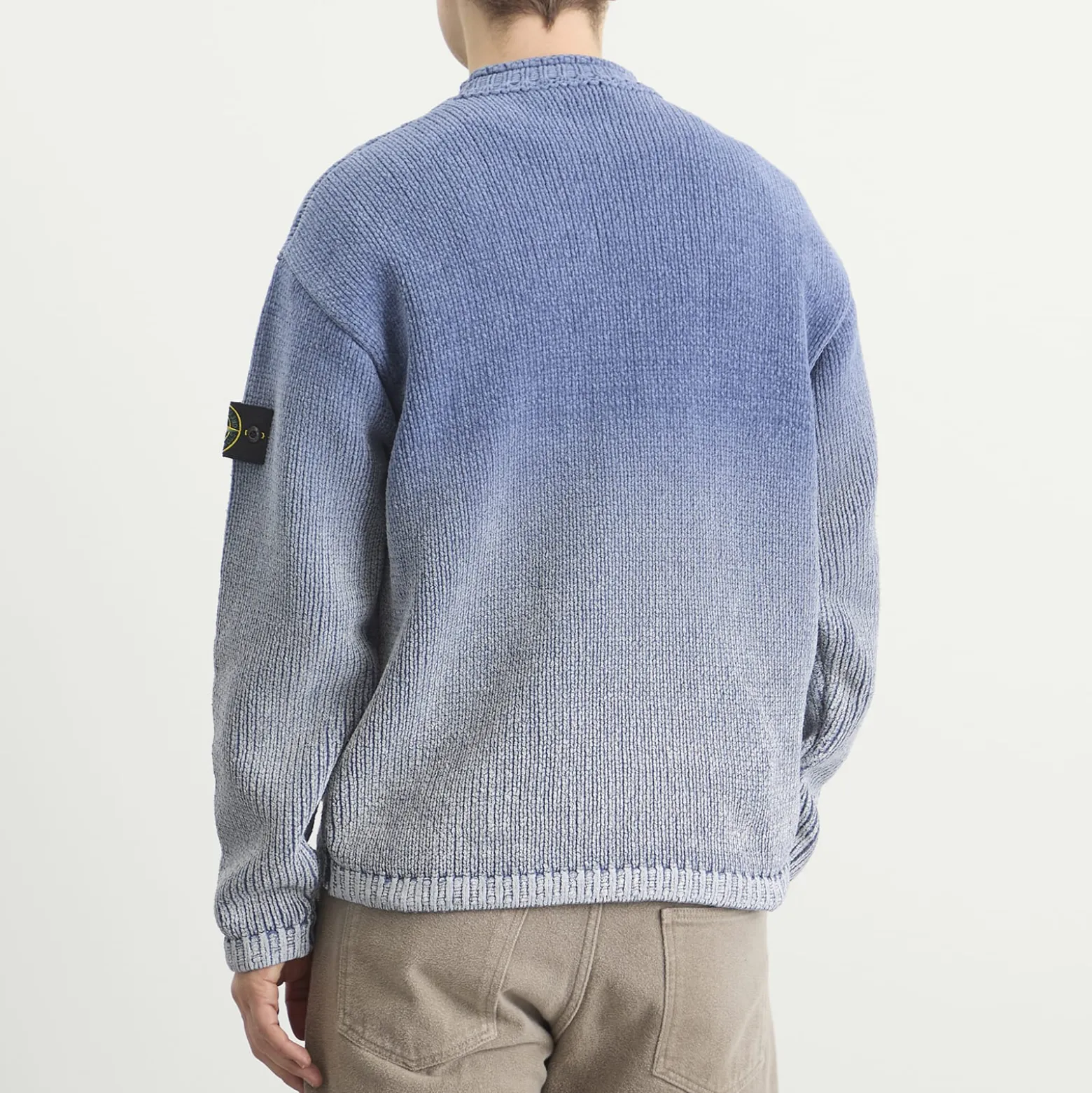 Stone Island Degrade Chenille Knit Jumper
