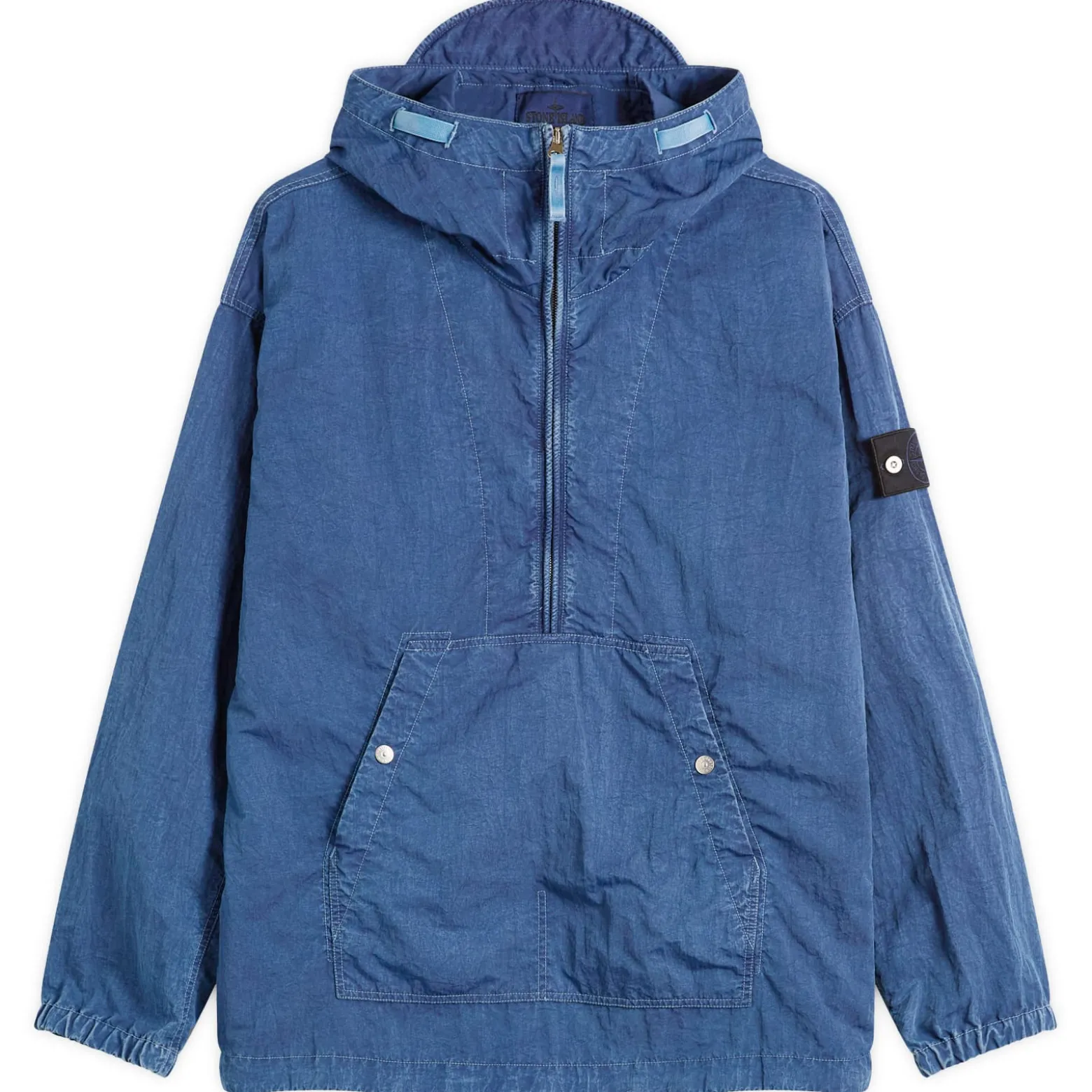 Stone Island Denim Research Nylon Indigo-TC Marmo Parka
