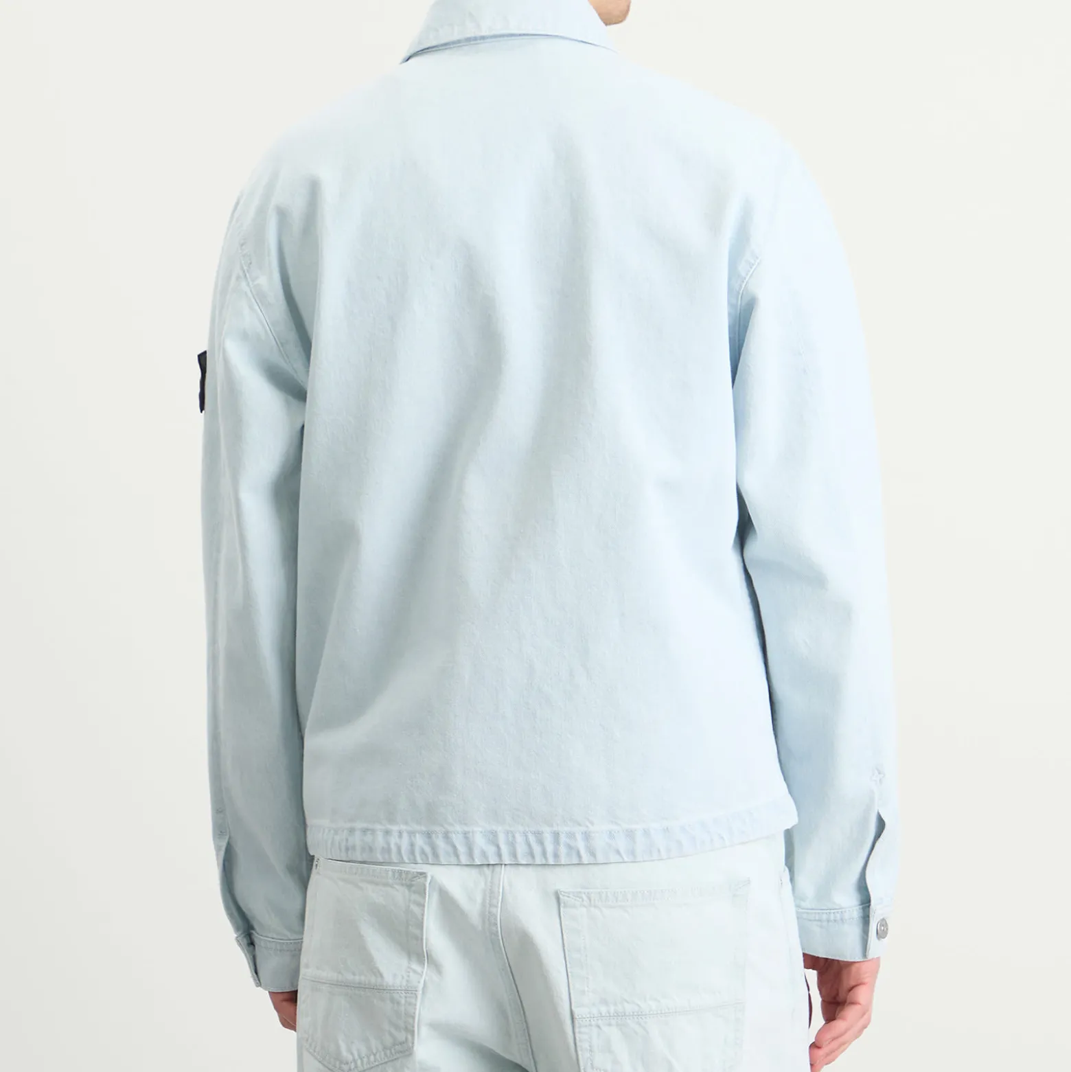Stone Island Denim Research Ultra Bleached Denim Jacket