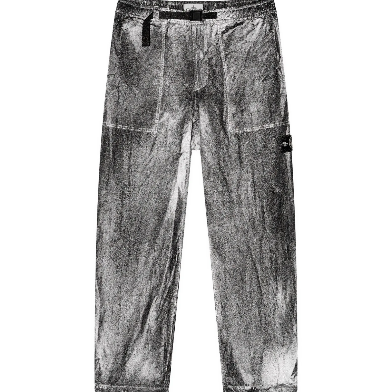 Stone Island Dense Nylon-TC Hand Sprayed Reflective Trousers