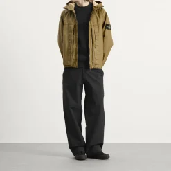 Stone Island Double Coated Cotton Ripstop Short Parka