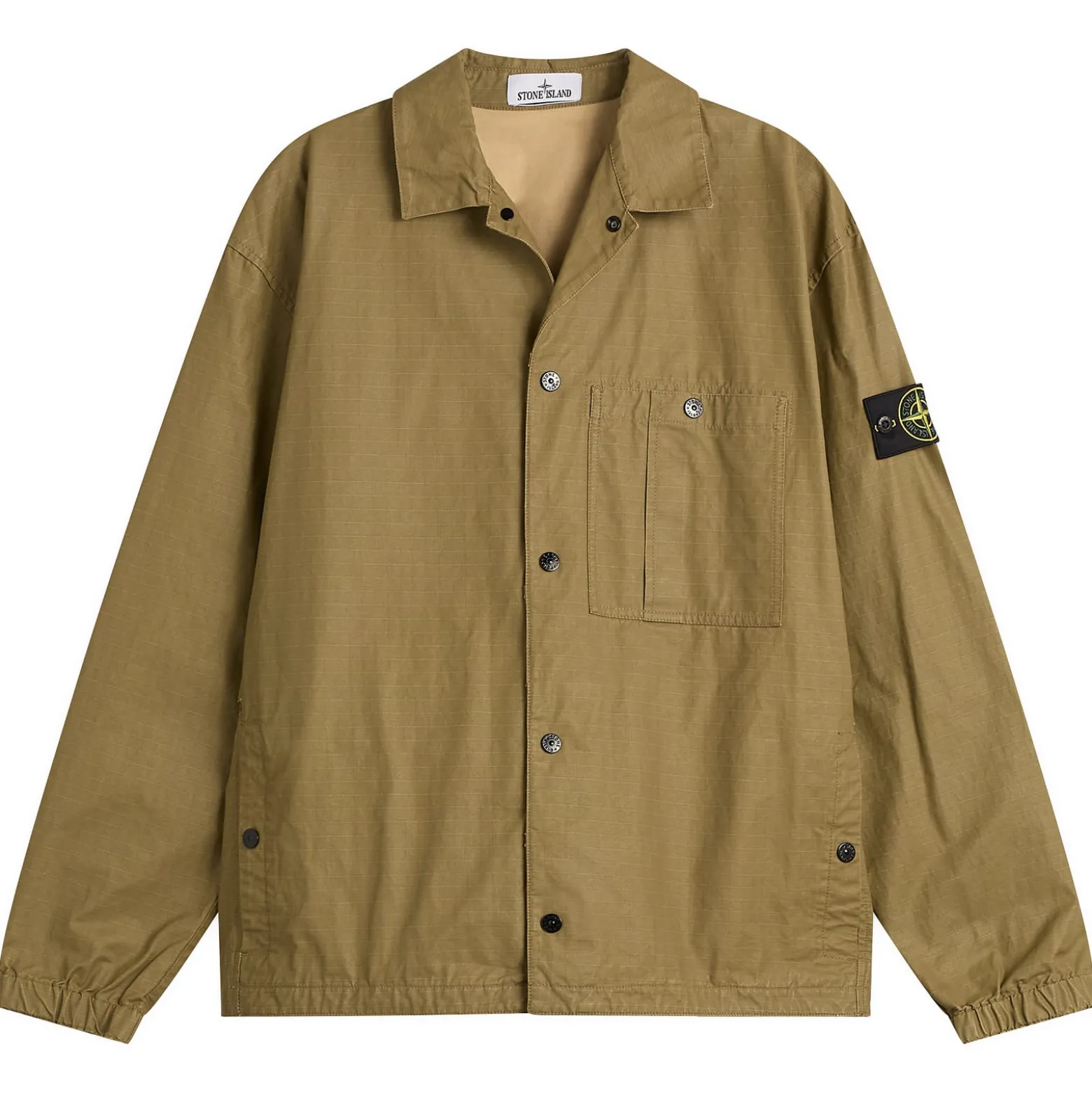 Stone Island Double Coated Cotton Ripstop Shirt Jacket