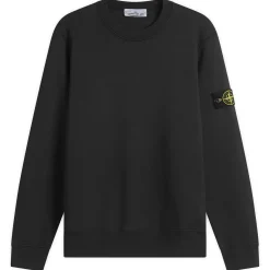 Stone Island Garment Dyed Crew Neck Sweatshirt
