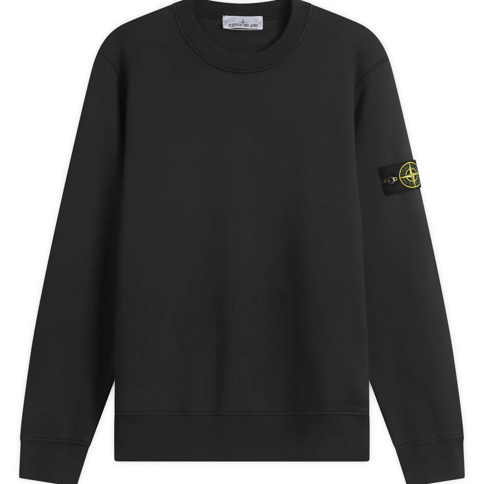 Stone Island Garment Dyed Crew Neck Sweatshirt