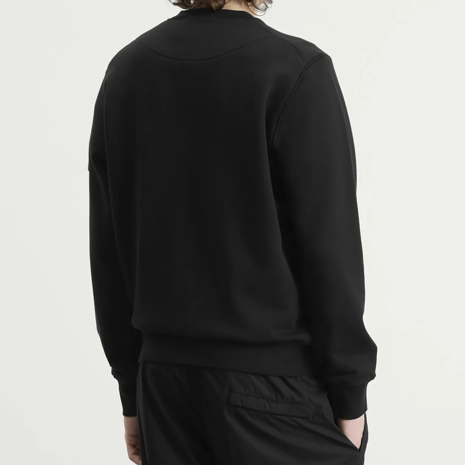 Stone Island Garment Dyed Crew Neck Sweatshirt