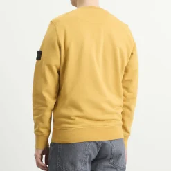 Stone Island Garment Dyed Crew Neck Sweatshirt
