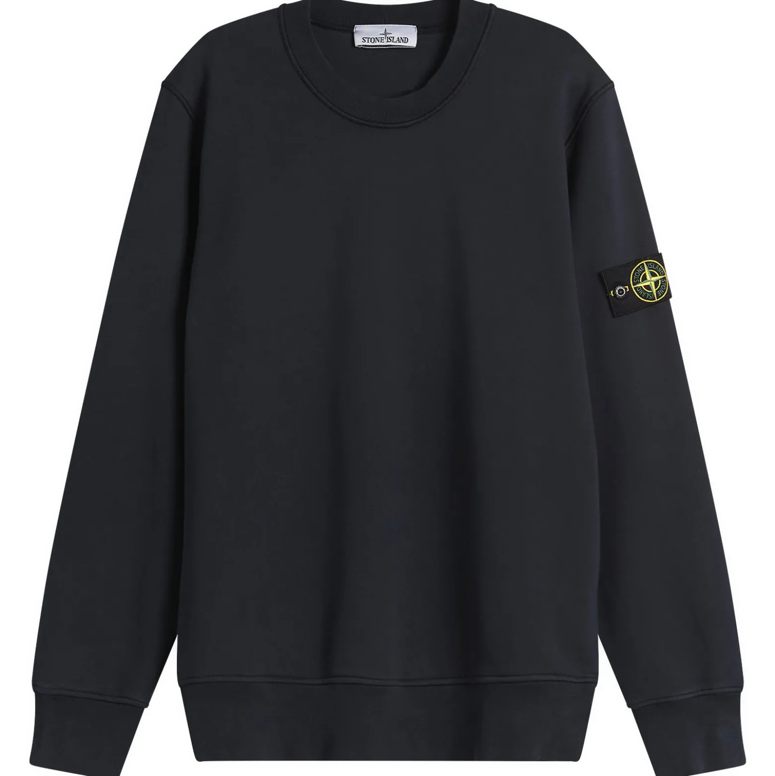 Stone Island Garment Dyed Crew Neck Sweatshirt