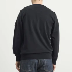 Stone Island Garment Dyed Crew Neck Sweatshirt