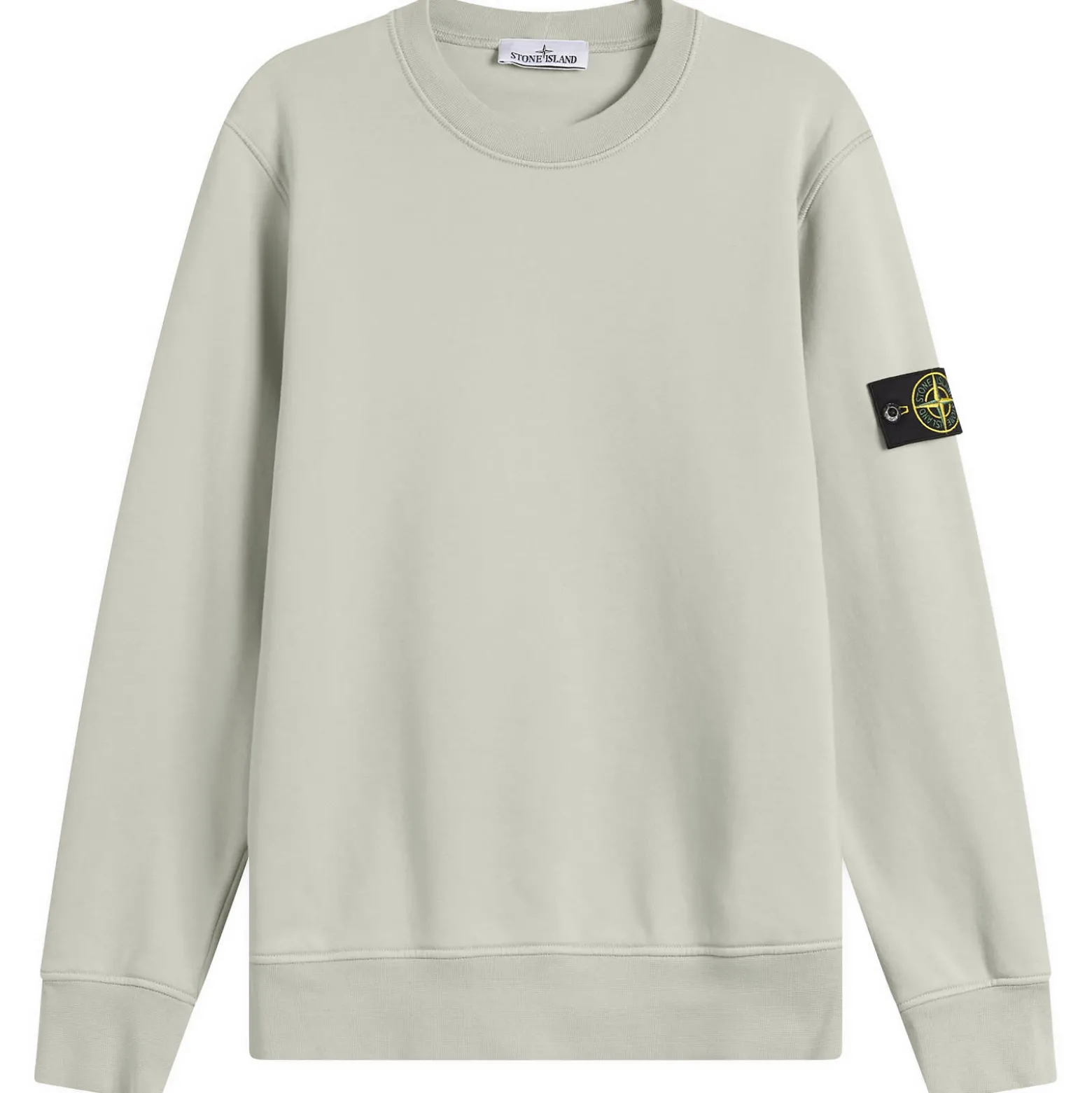 Stone Island Garment Dyed Crew Neck Sweatshirt