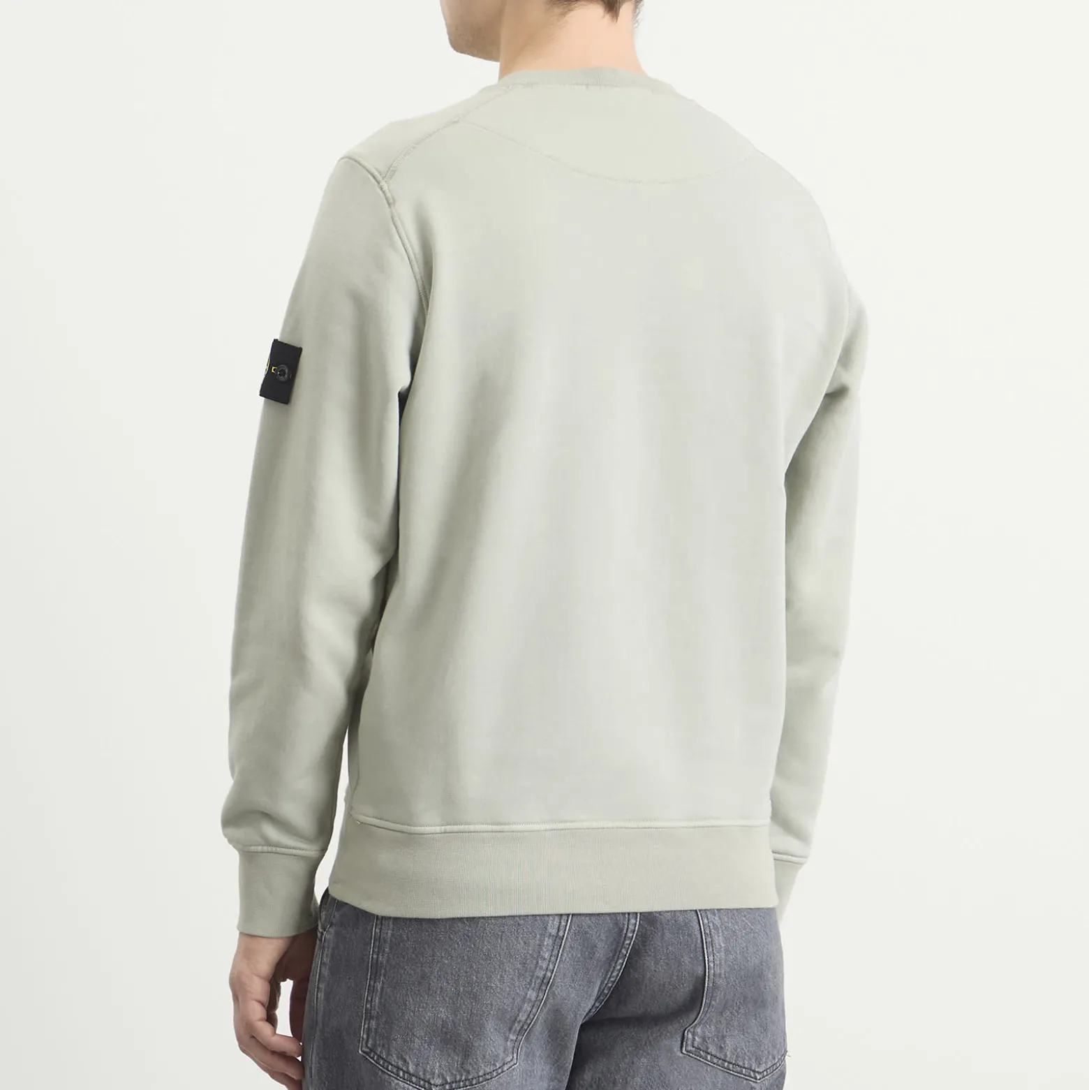 Stone Island Garment Dyed Crew Neck Sweatshirt
