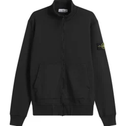Stone Island Garment Dyed Full Zip Sweatshirt