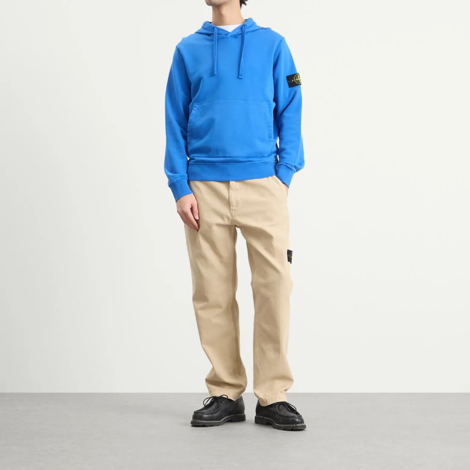 Stone Island Garment Dyed Hoodie