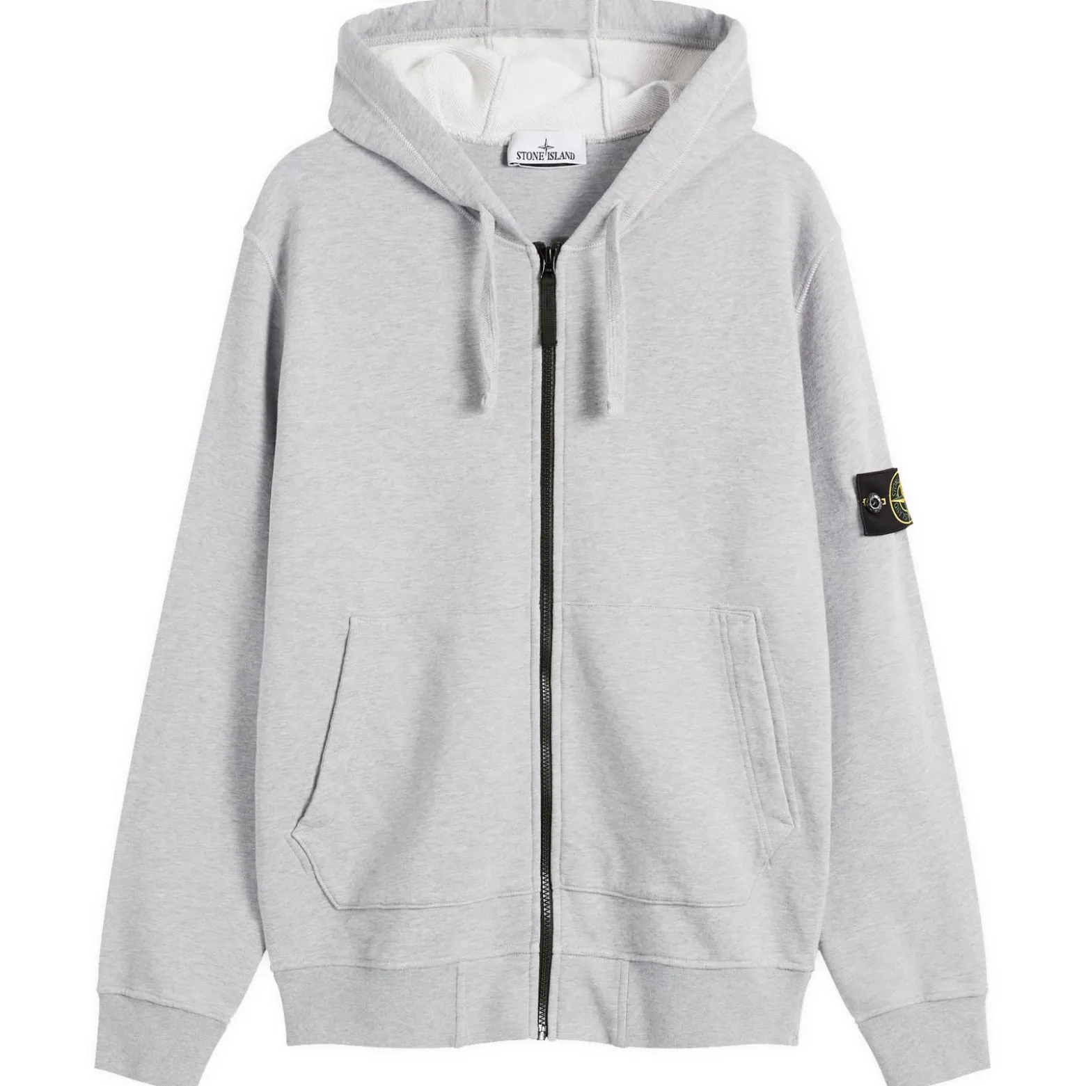 Stone Island Garment Dyed Zip Hoodie