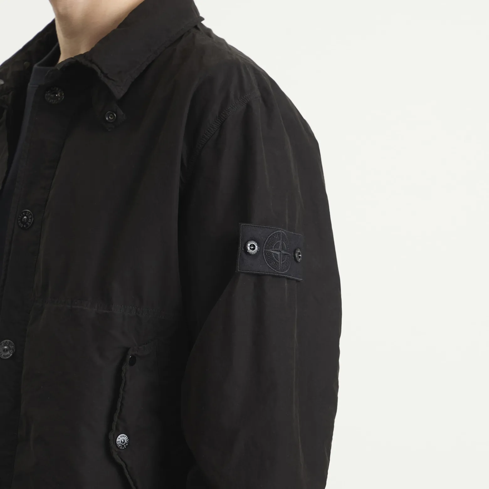 Stone Island Ghost David Light-TC Coach Jacket