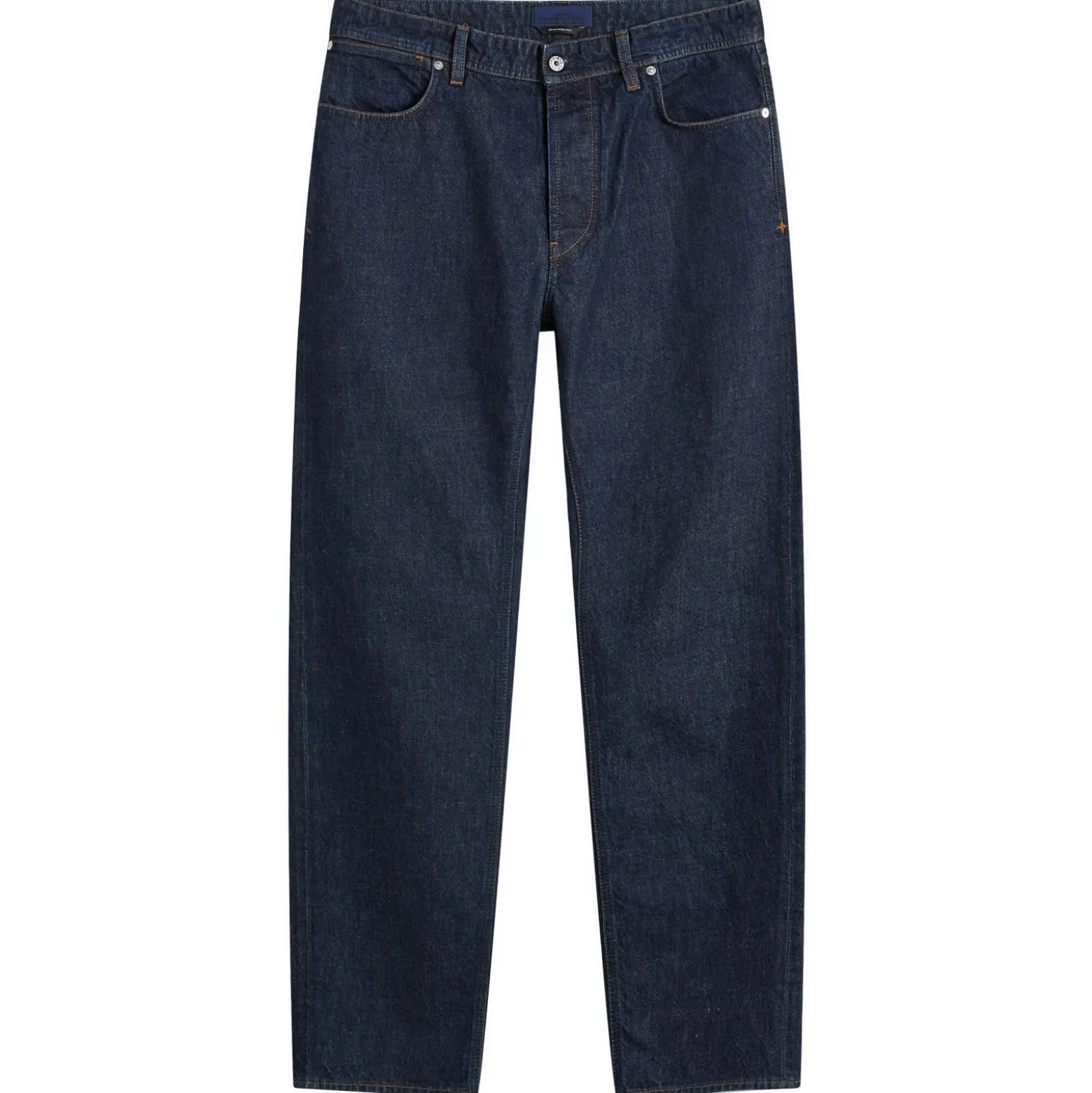 Stone Island Indigo Denim Straight Jeans