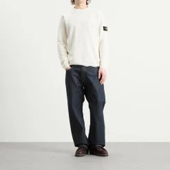 Stone Island Micro Stitch Crew Neck Jumper